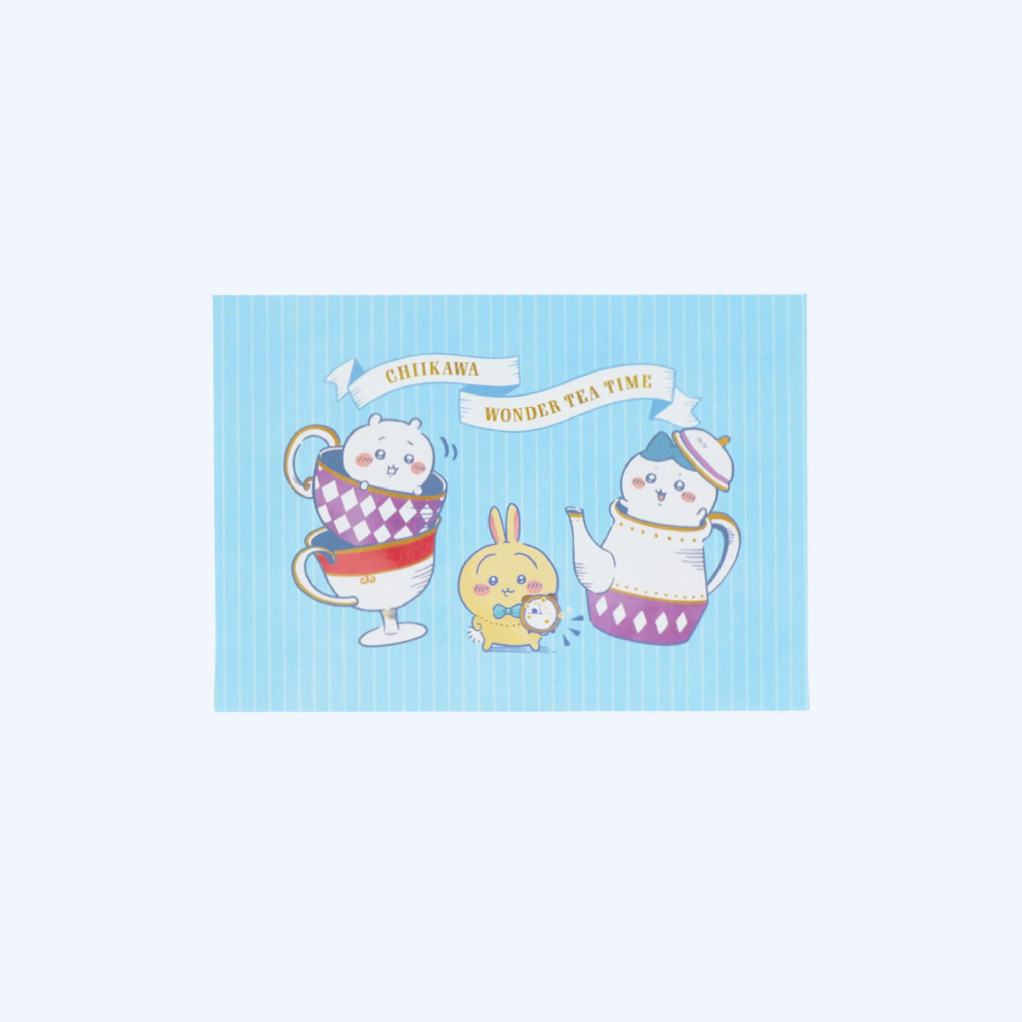 Chiikawa Blue Playing Card Mini Letter Set - Image 4