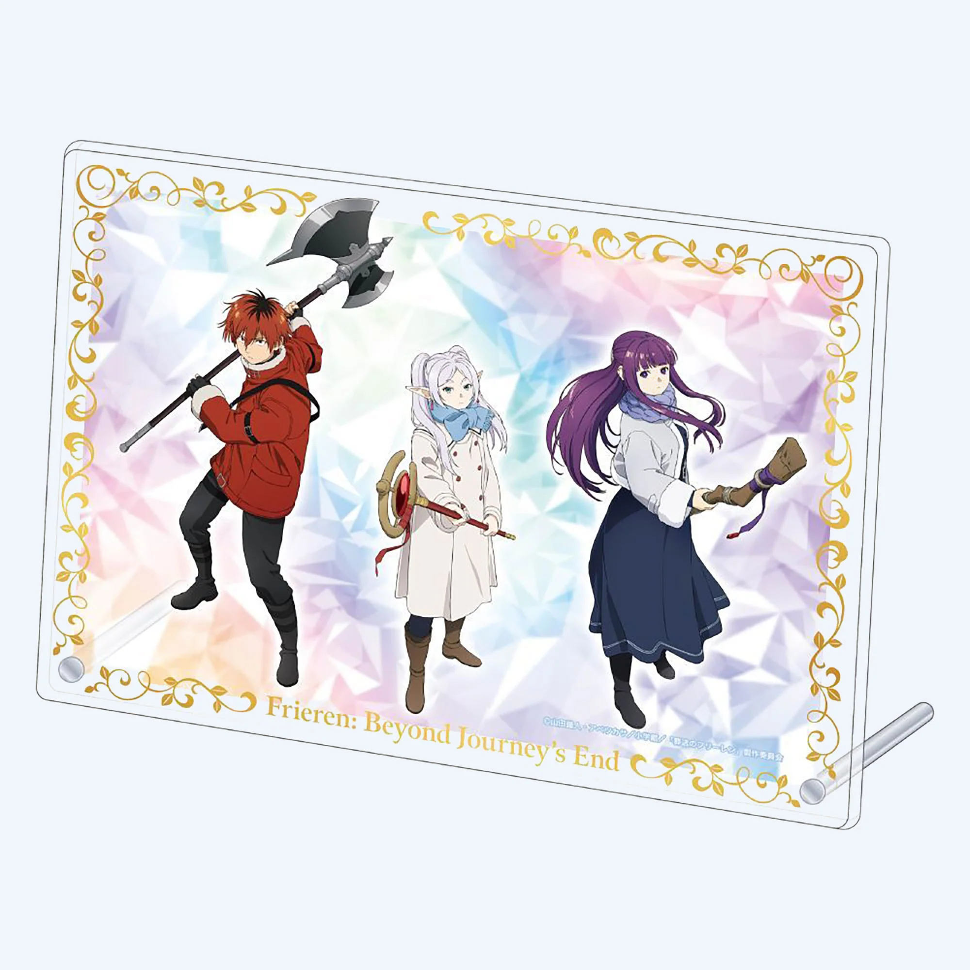 Frieren: Beyond Journey's End Foil Stamped Trio Acrylic Panel