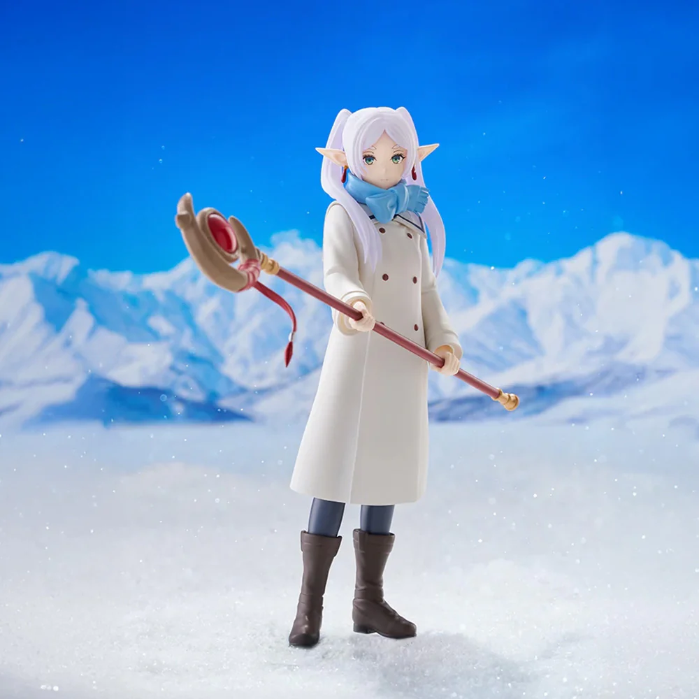 Frieren: Beyond Journey's End Frieren Winter Scarf Oshi Works Figure - Image 5