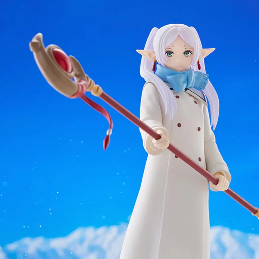 Frieren: Beyond Journey's End Frieren Winter Scarf Oshi Works Figure - Image 6