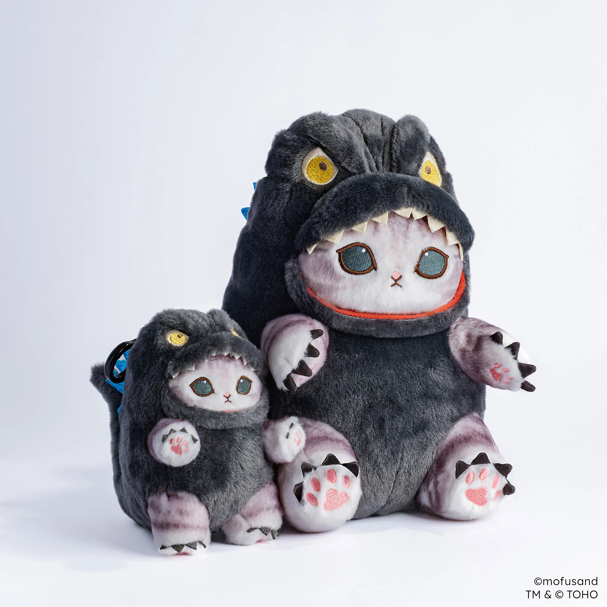 Godzilla mofusand Plush Keychain - Image 4