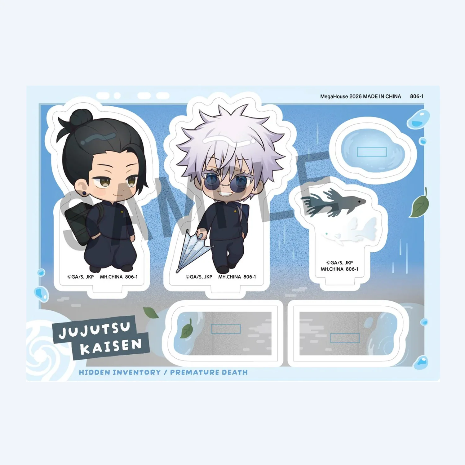 Jujutsu Kaisen 5th Anniversary Gojo Geto Buddycolle Acrylic Stand - Image 2