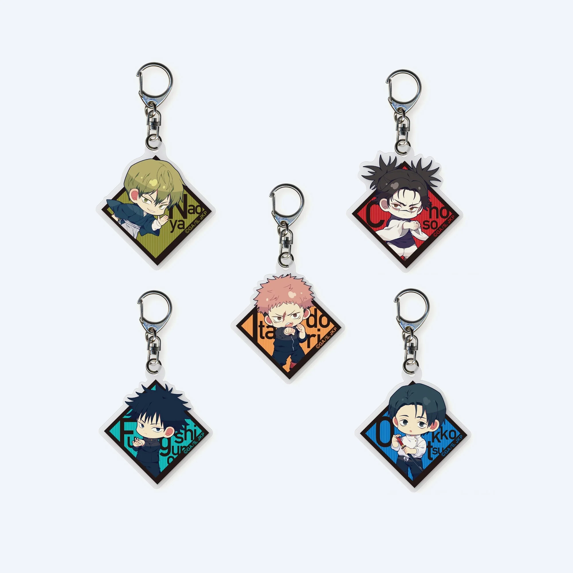 JUJUTSU KAISEN Culling Game Chibi Blind Acrylic Keychain