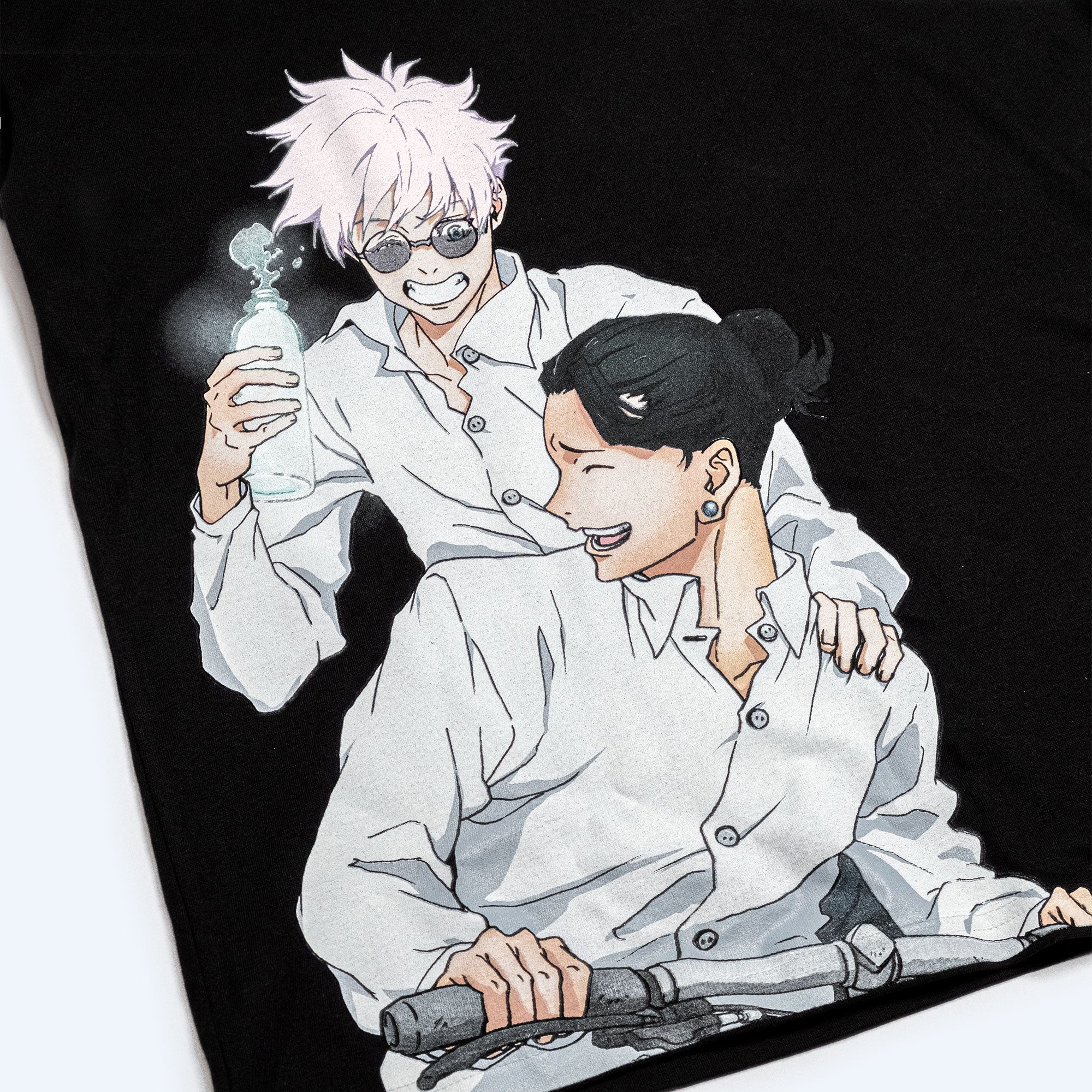JUJUTSU KAISEN Gojo Geto Bike Tee - Image 3