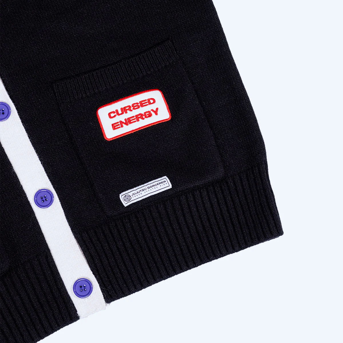 JUJUTSU KAISEN Gojo Multi Patch Cardigan - Image 13