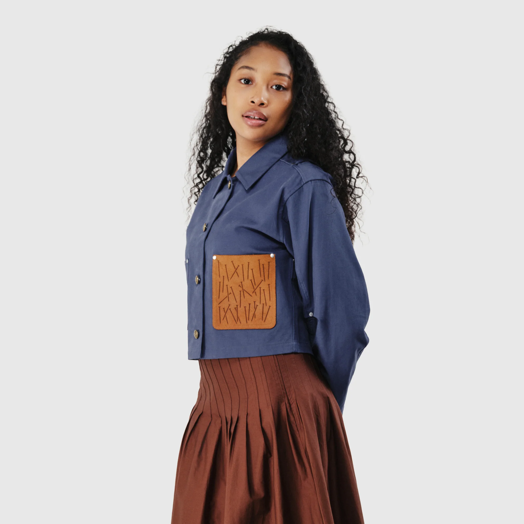 JUJUTSU KAISEN Subtitle Nobara Workwear Jacket - Image 3