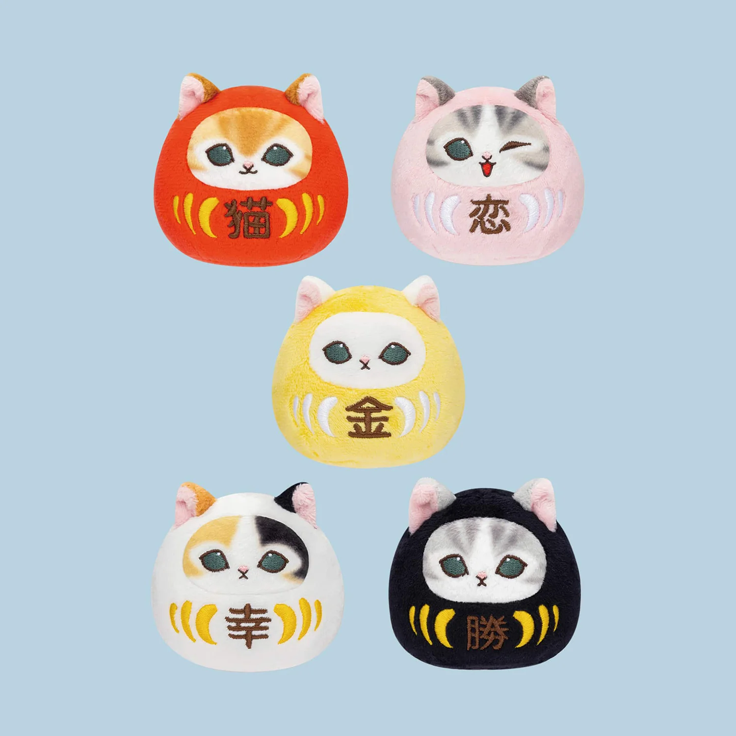 mofusand Daruma Meow Plush Blind Box - Image 7