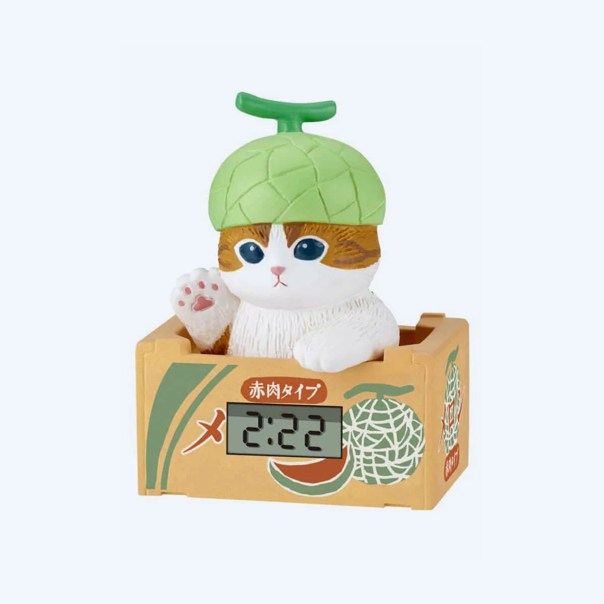 Mofusand Cats in Fruits Desk Clock Blind Box - Image 4