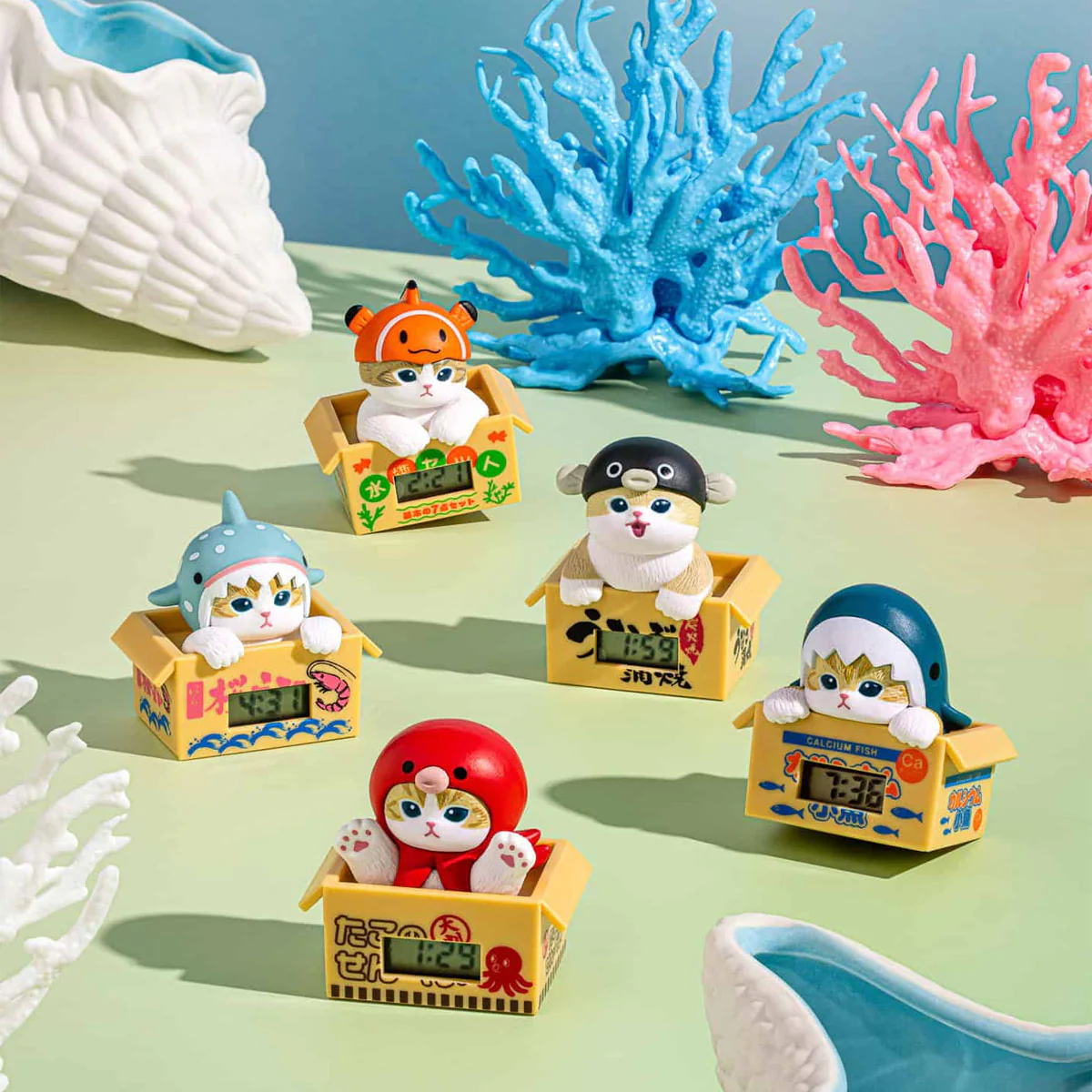 Mofusand Marine Life Meow Watch Blind Box - Image 2