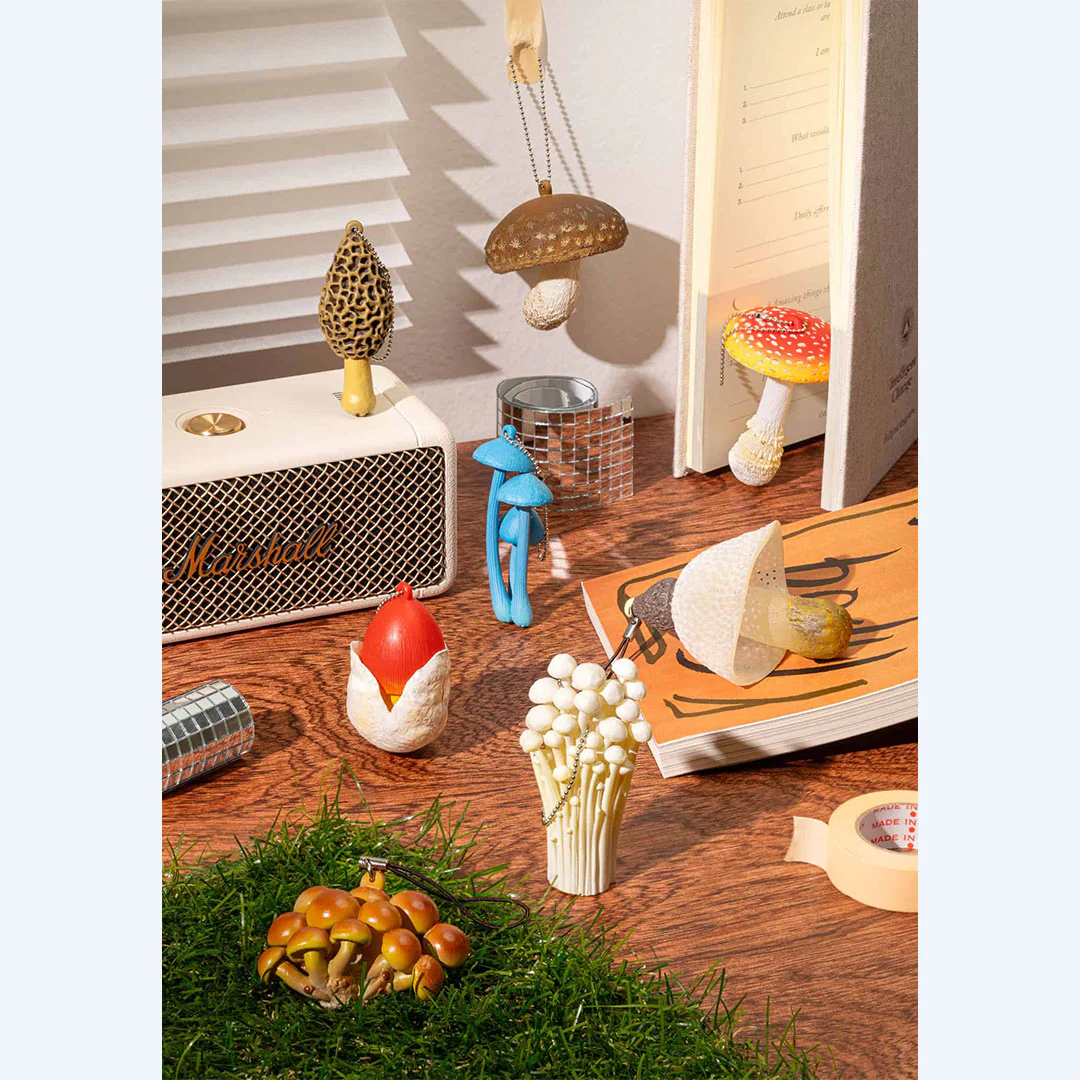 Mushroom Soft Rubber Charm Blind Box - Image 2