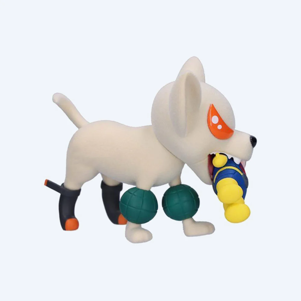 My Hero Academia Baku Fluffy Puffy Dog Banpresto Figure - Image 3