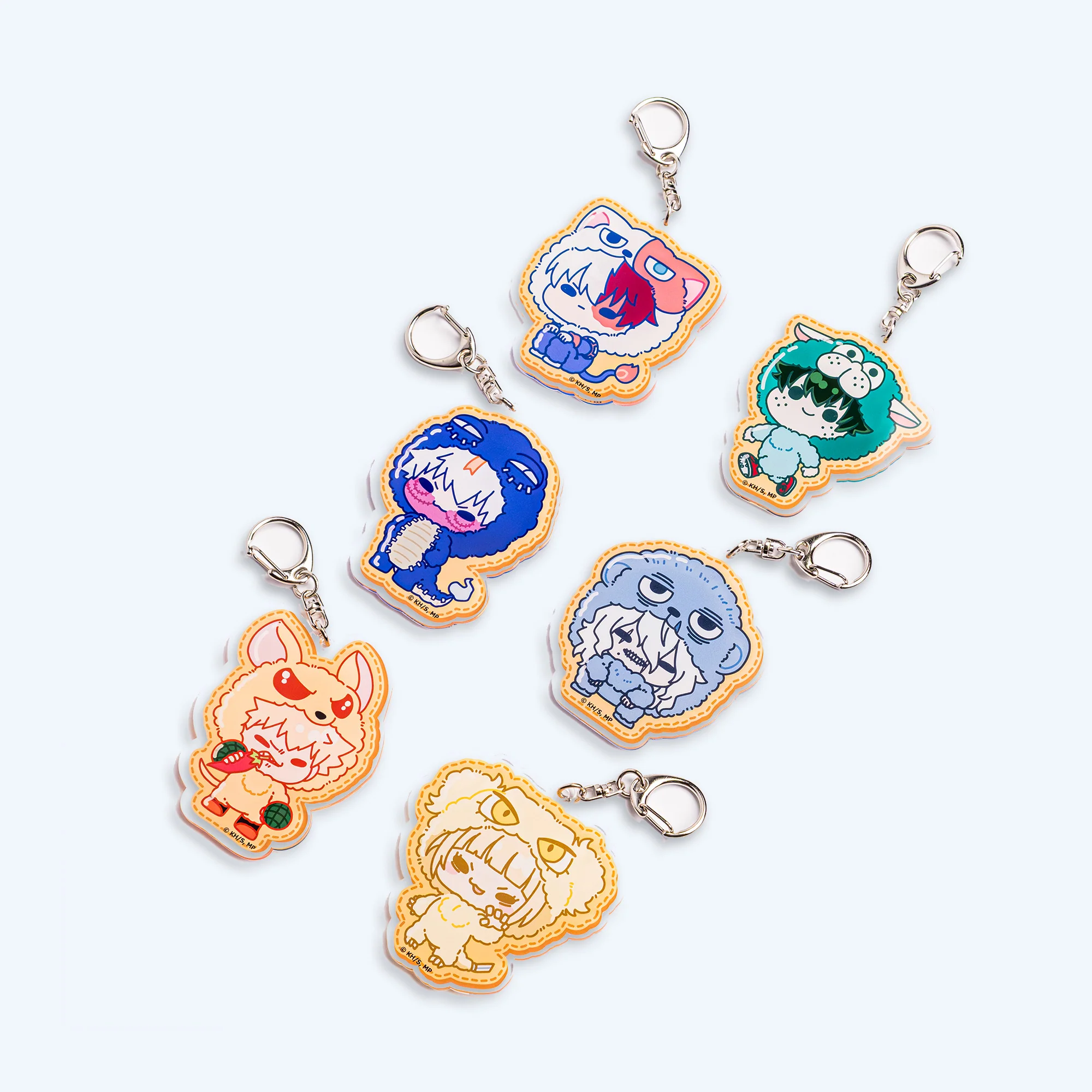 My Hero Academia Deku Sheep Acrylic Keychain - Image 2