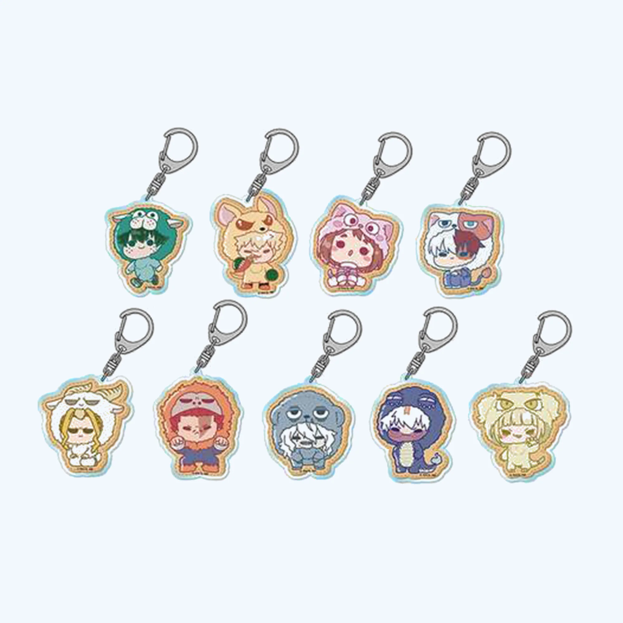 My Hero Academia Deku Sheep Acrylic Keychain - Image 3