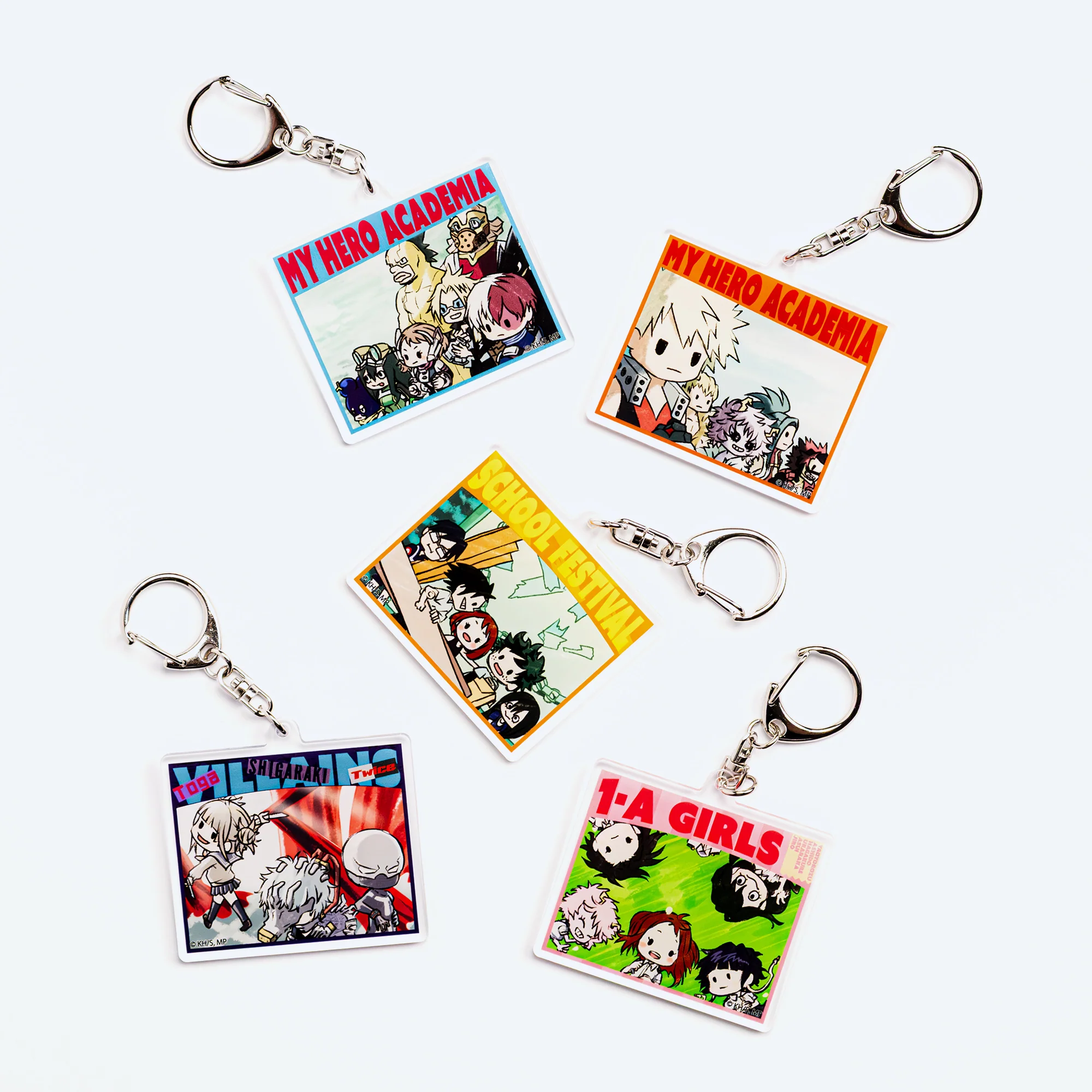 My Hero Academia GraffArt Shigaraki Toga Twice Acrylic Keychain - Image 2