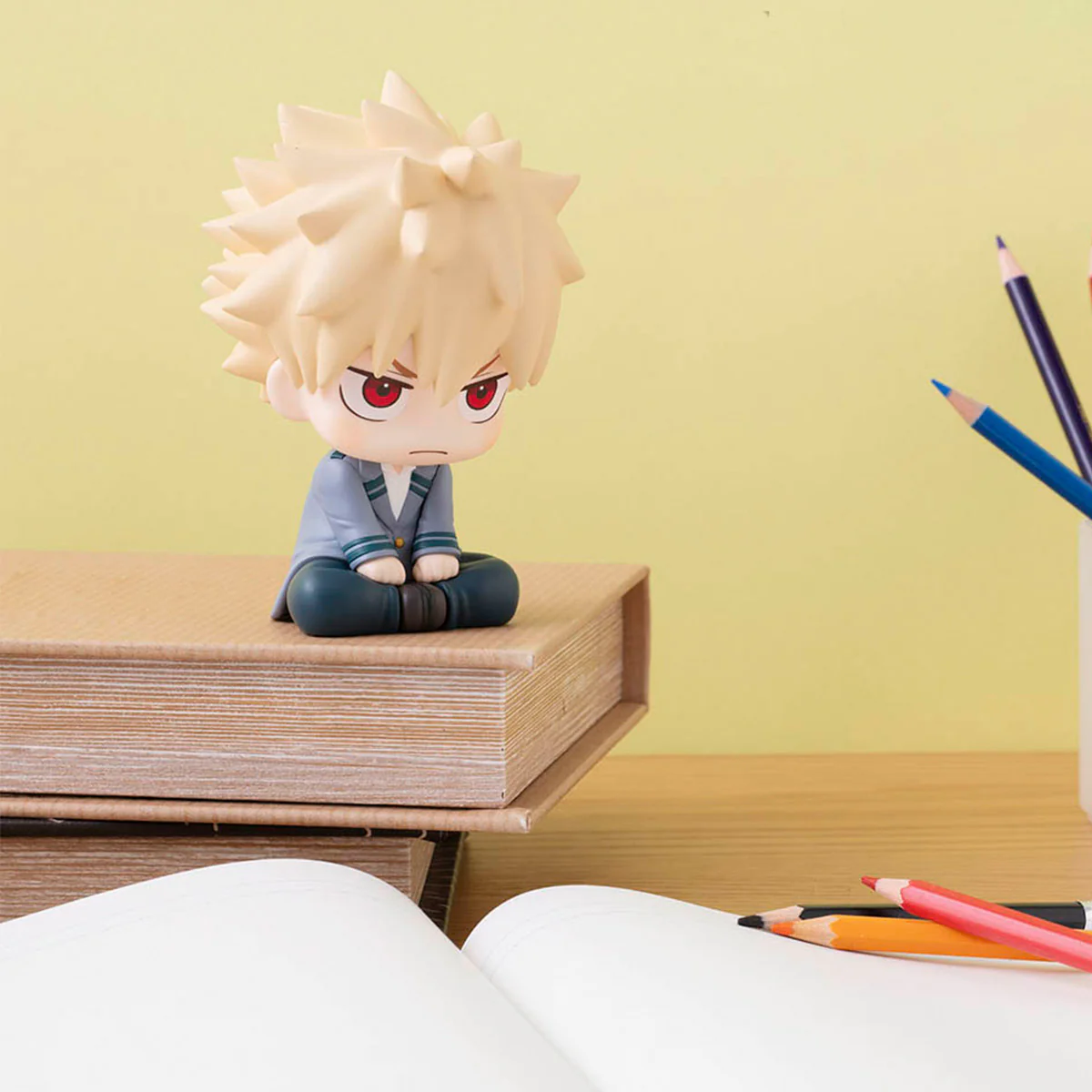 My Hero Academia Katsuki Bakugo School Uniform Megahouse Lookup Figure - Image 2