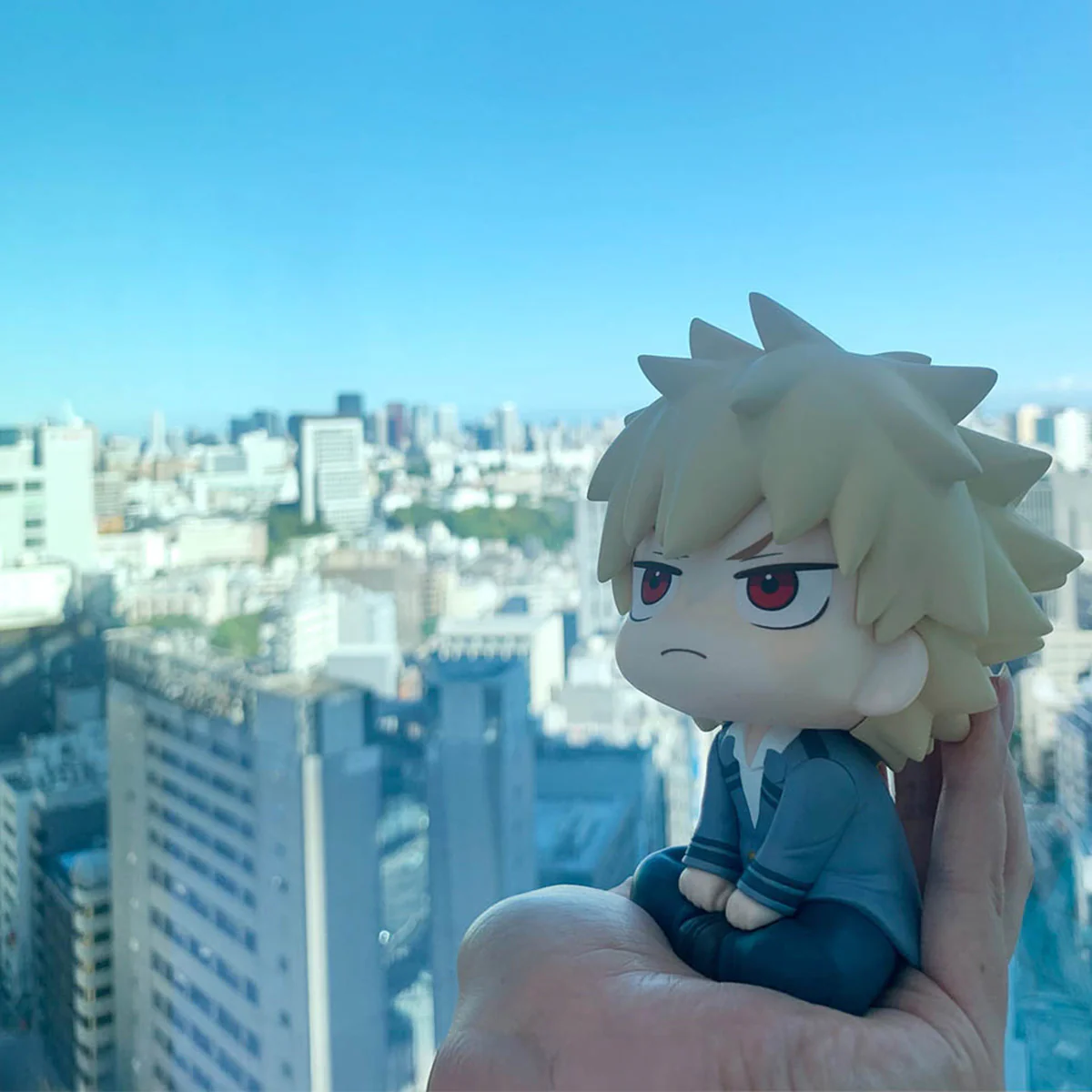 My Hero Academia Katsuki Bakugo School Uniform Megahouse Lookup Figure - Image 3