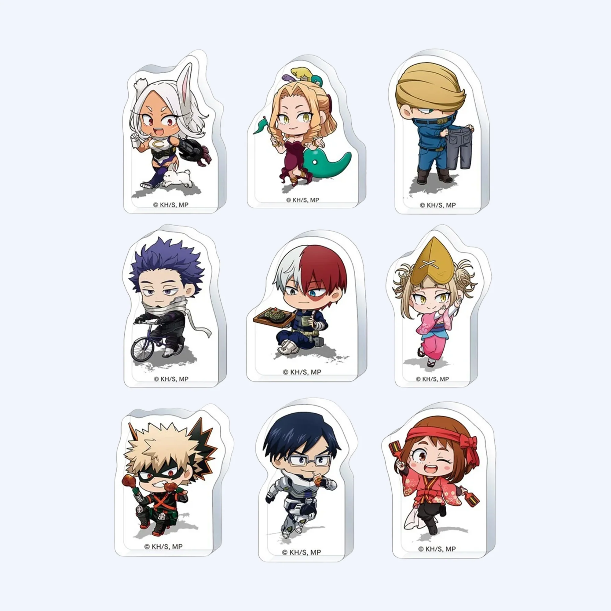 My Hero Academia Korotto Chugoku & Shikoku Region Prefectures Acrylic Block Blind Box