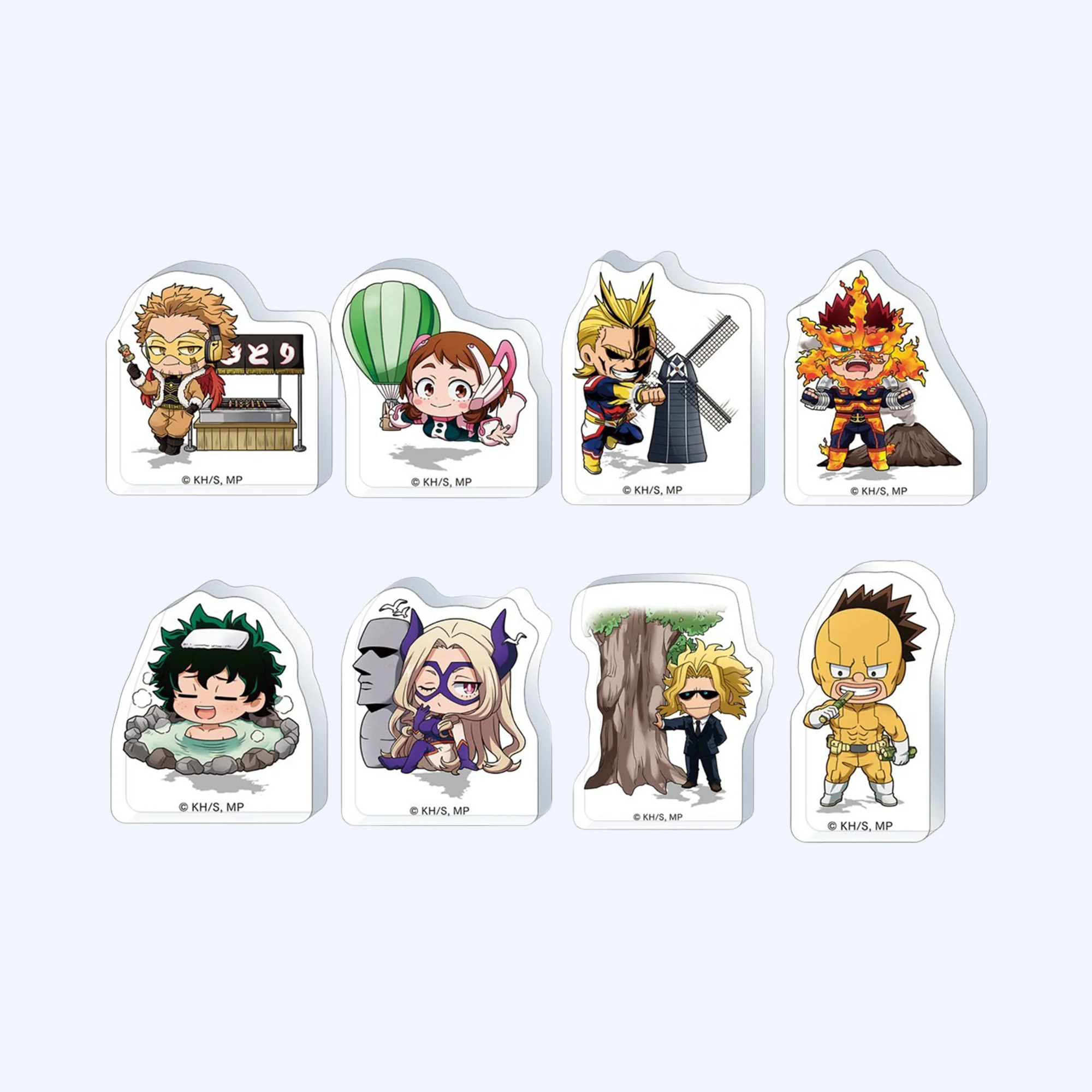 My Hero Academia Korotto Kyushu Region Prefectures Acrylic Block Blind Box