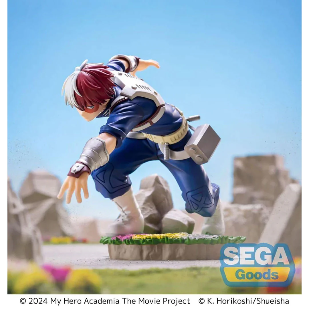 My Hero Academia Shoto Todoroki You're Next Sega XrossLink Figure - Image 3
