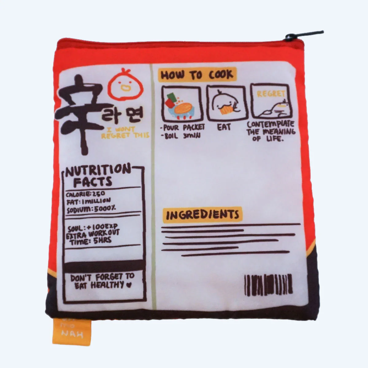 ohmonah Ramen Reusable Shopper Bag - Image 4