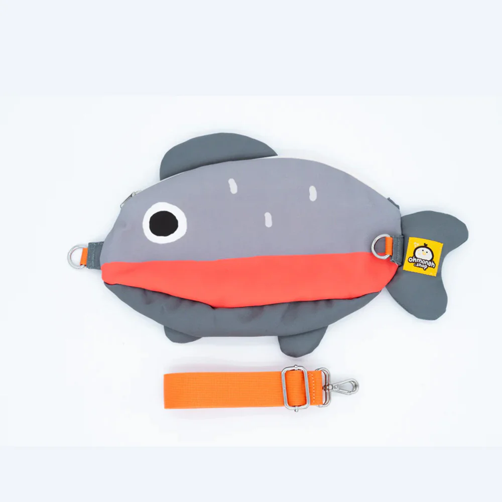 ohmonah Salmon Crossbody Bag - Image 3