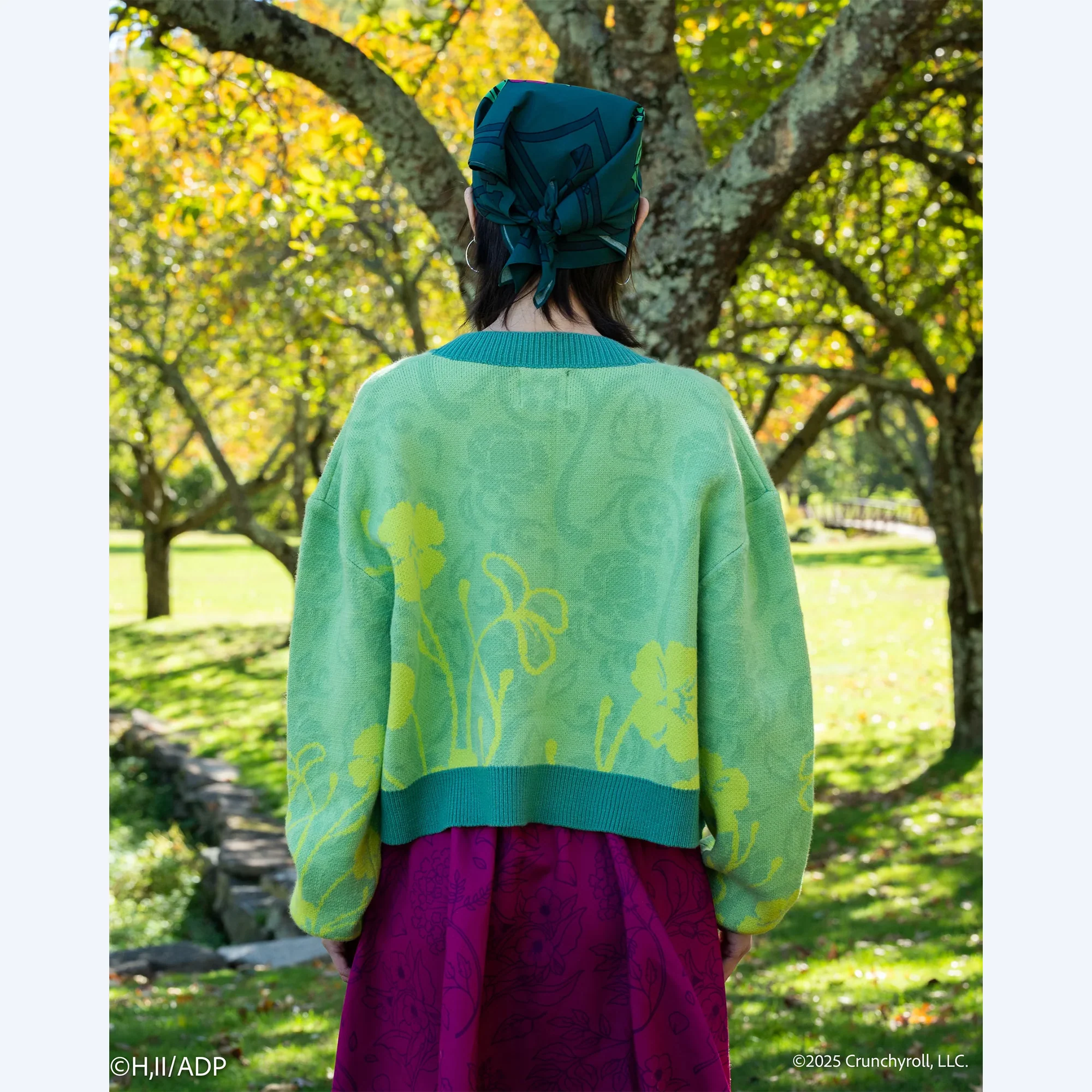 The Apothecary Diaries Maomao Steady Hands Cropped Cardigan - Image 3