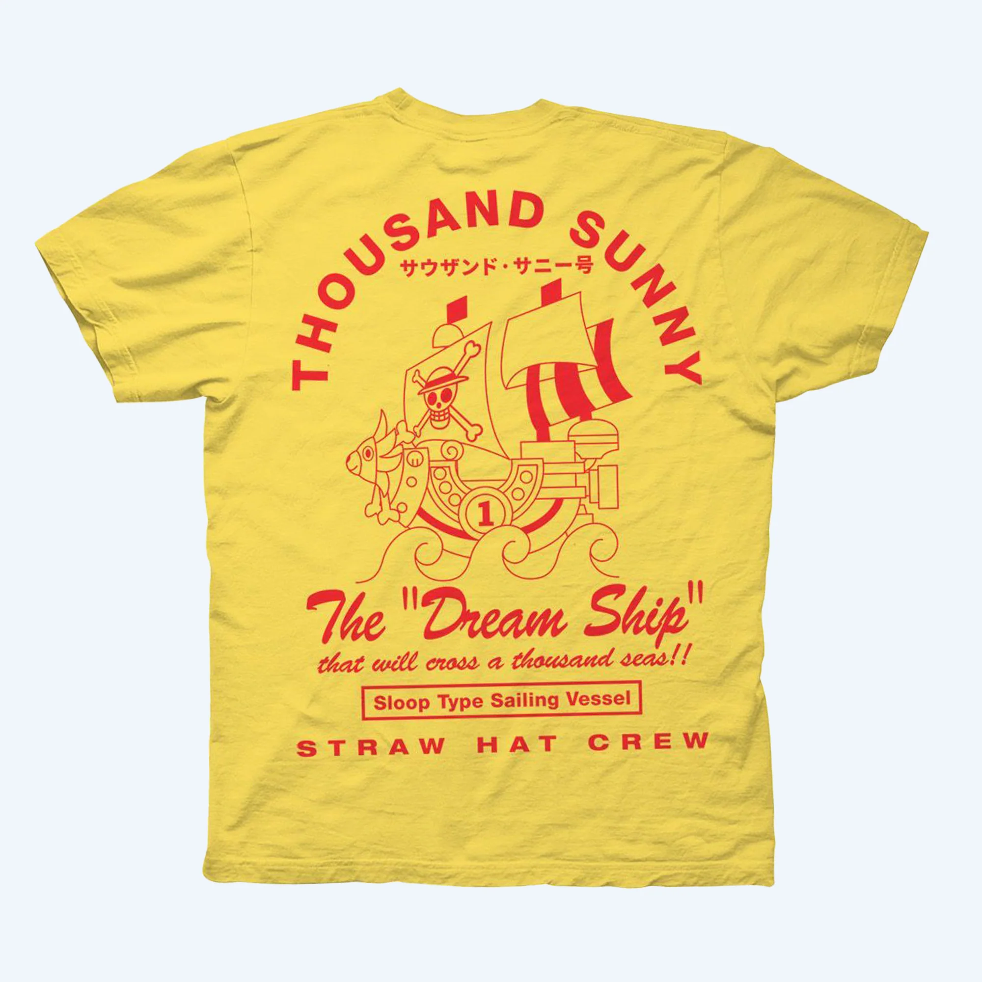 Thousand Sunny The Dream Ship One Piece T-Shirt - Image 2