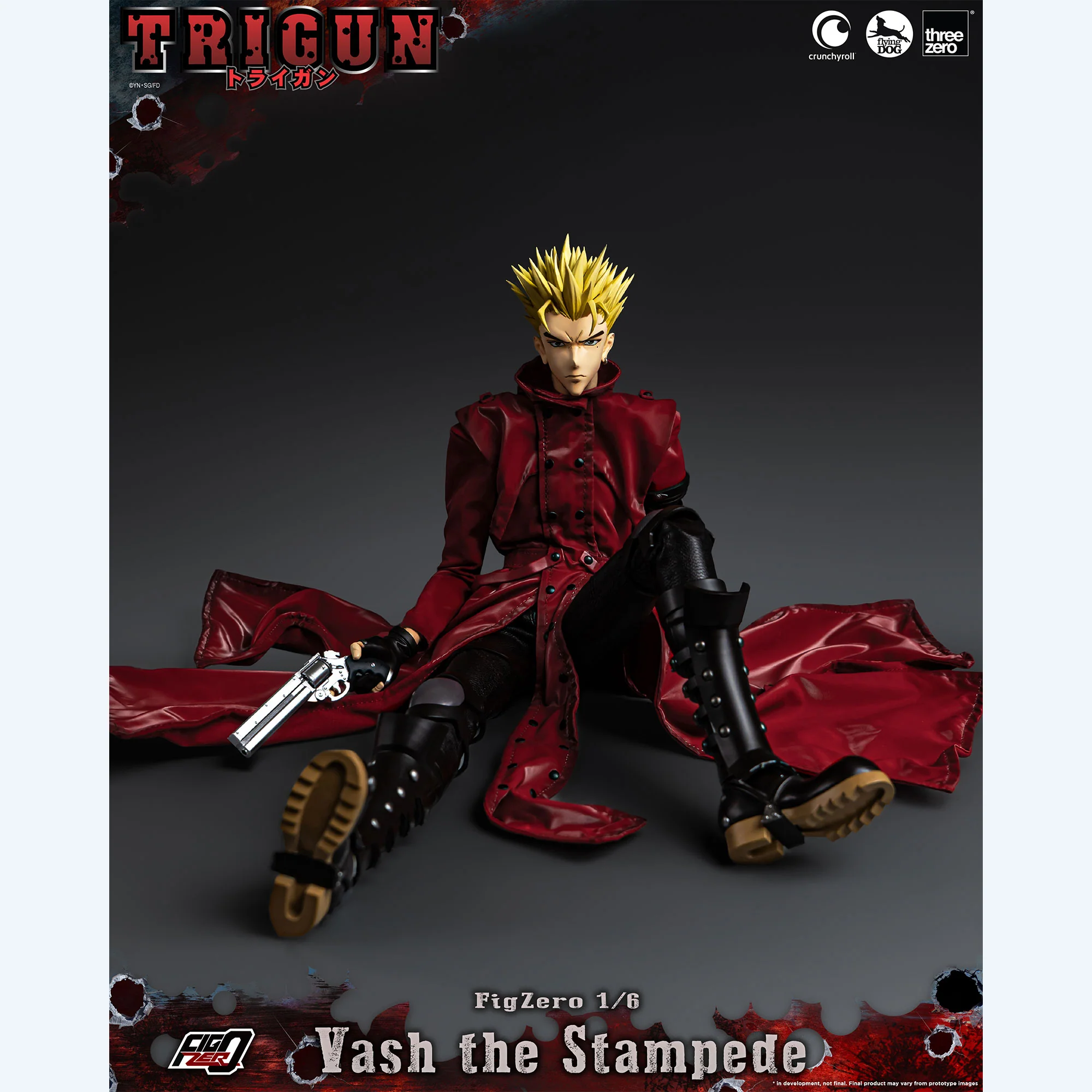 Trigun Stampede Vash the Stampede FigZero 1/6 Figure - Image 3