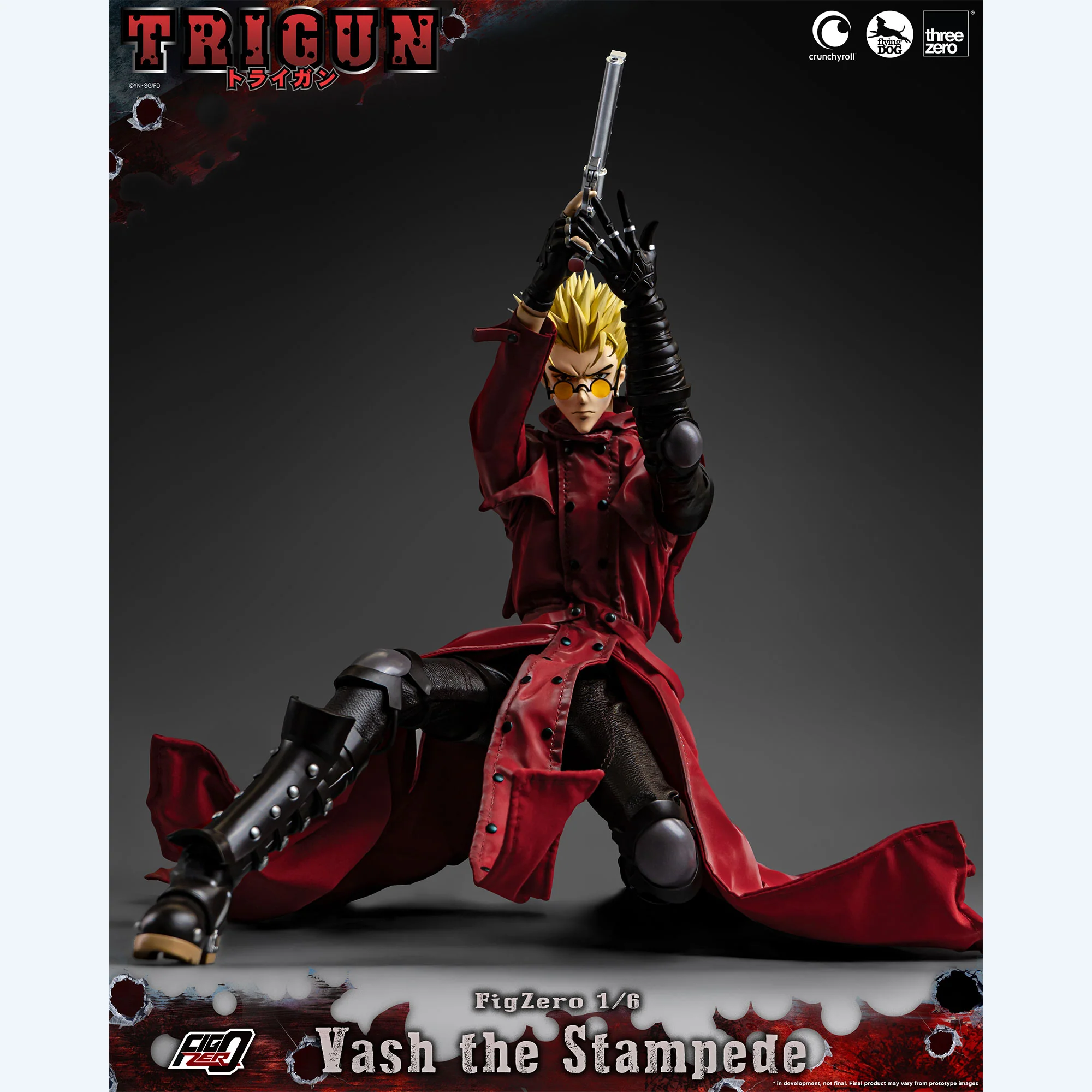 Trigun Stampede Vash the Stampede FigZero 1/6 Figure - Image 5
