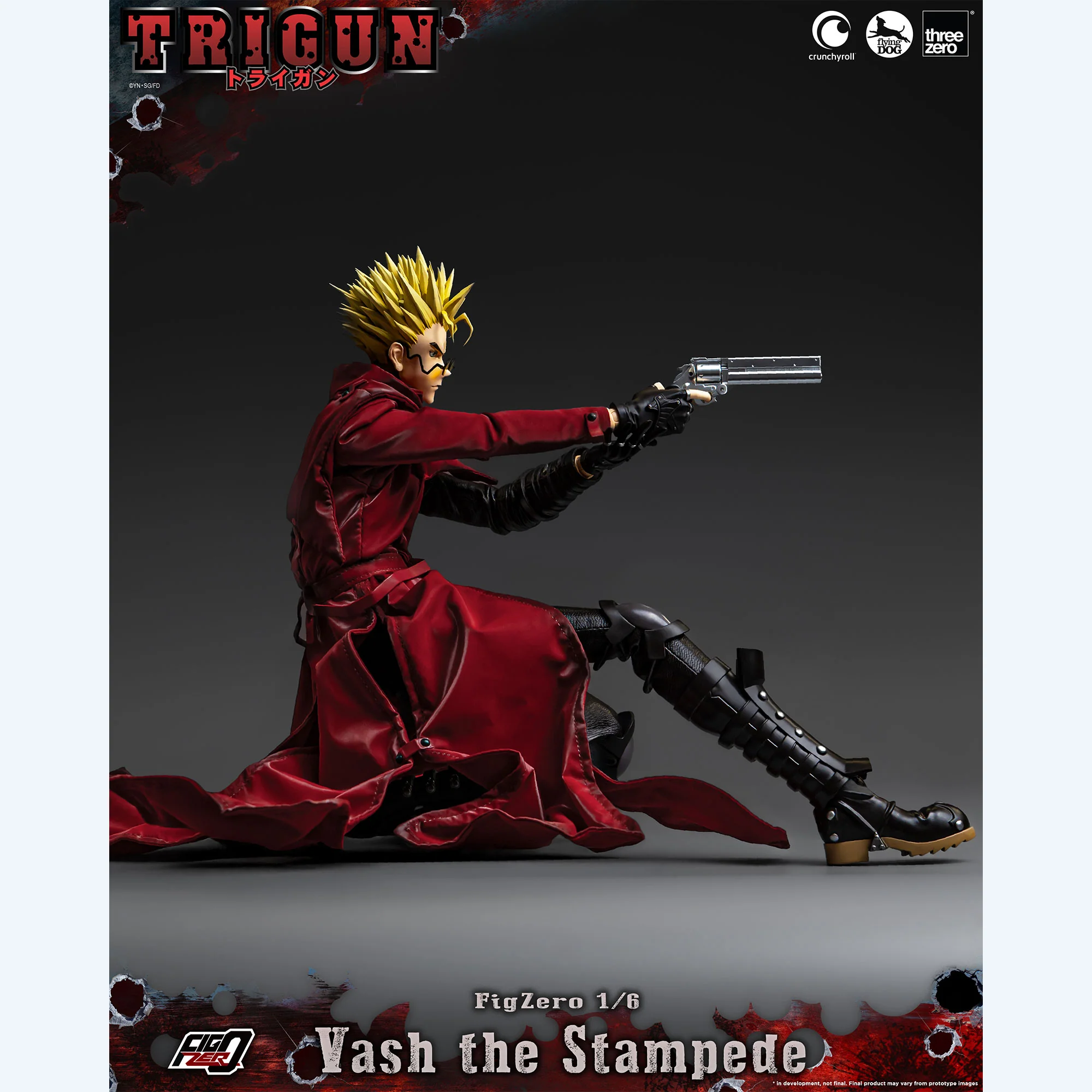 Trigun Stampede Vash the Stampede FigZero 1/6 Figure - Image 6