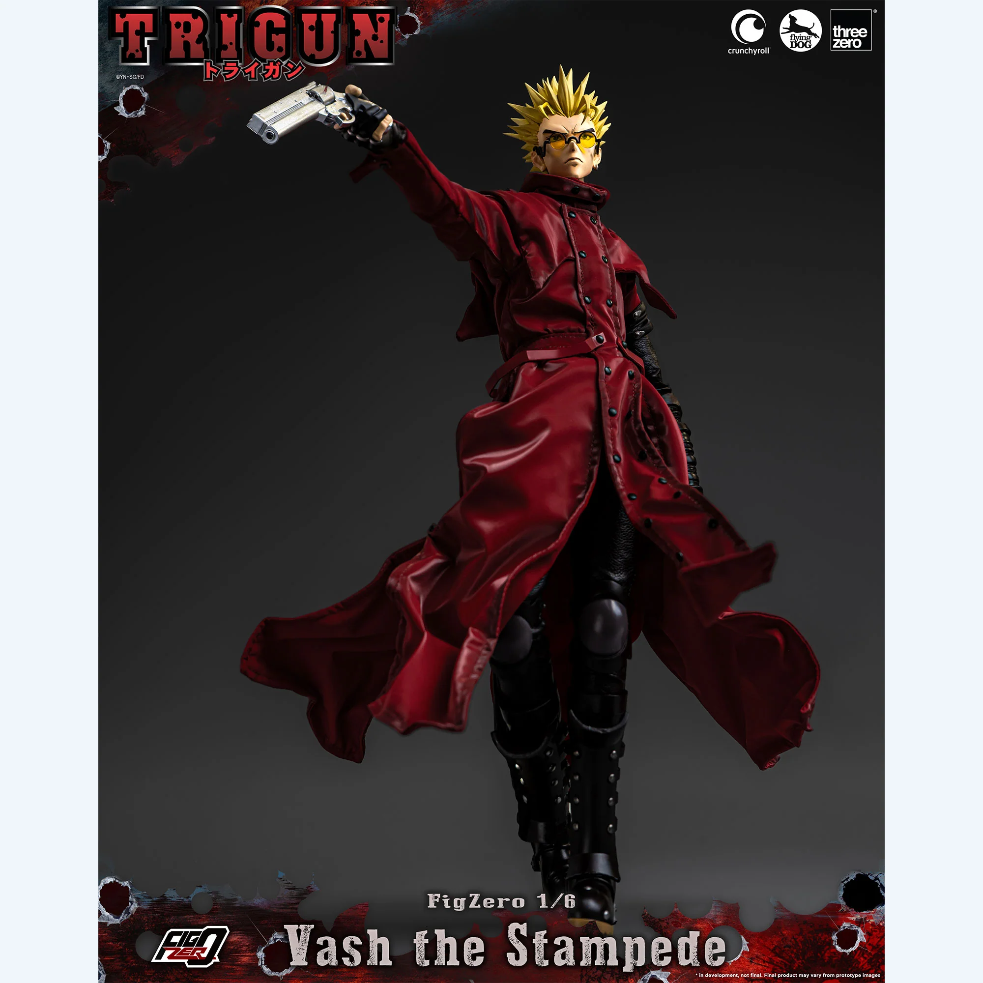 Trigun Stampede Vash the Stampede FigZero 1/6 Figure - Image 7