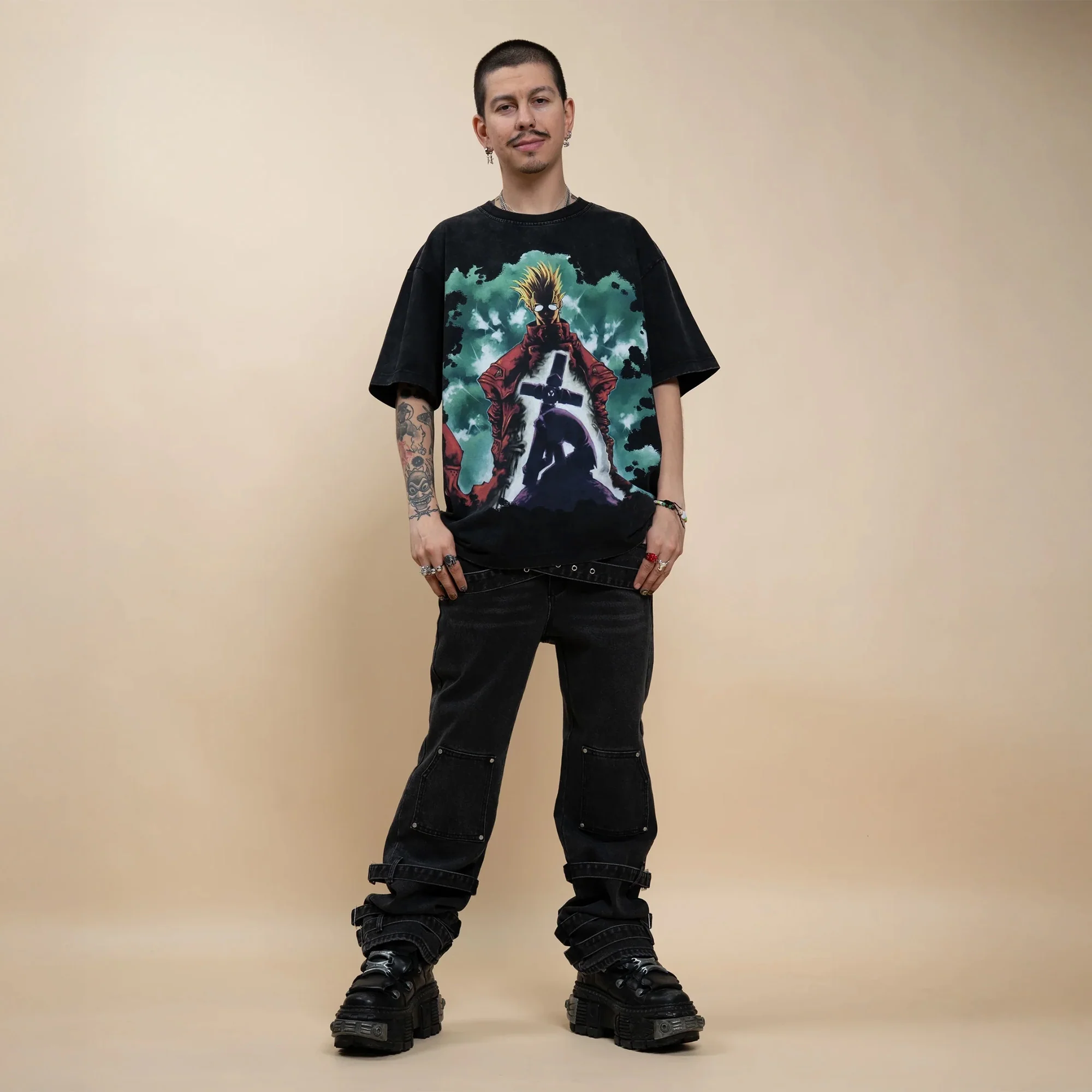 Trigun Steady Hands Tee - Image 3