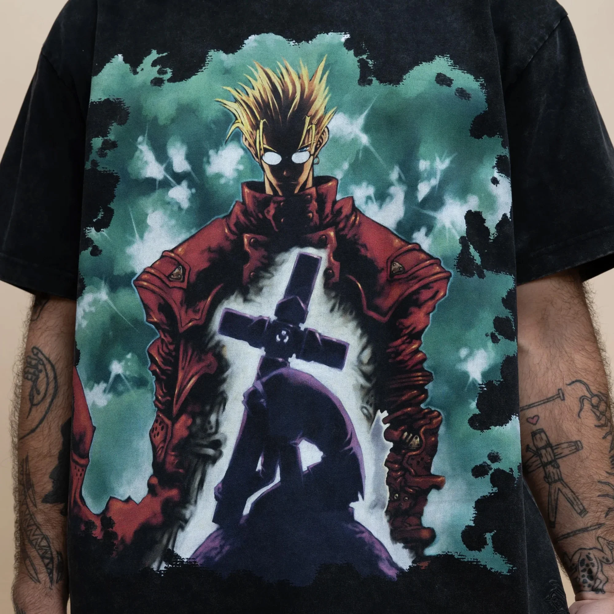 Trigun Steady Hands Tee - Image 5
