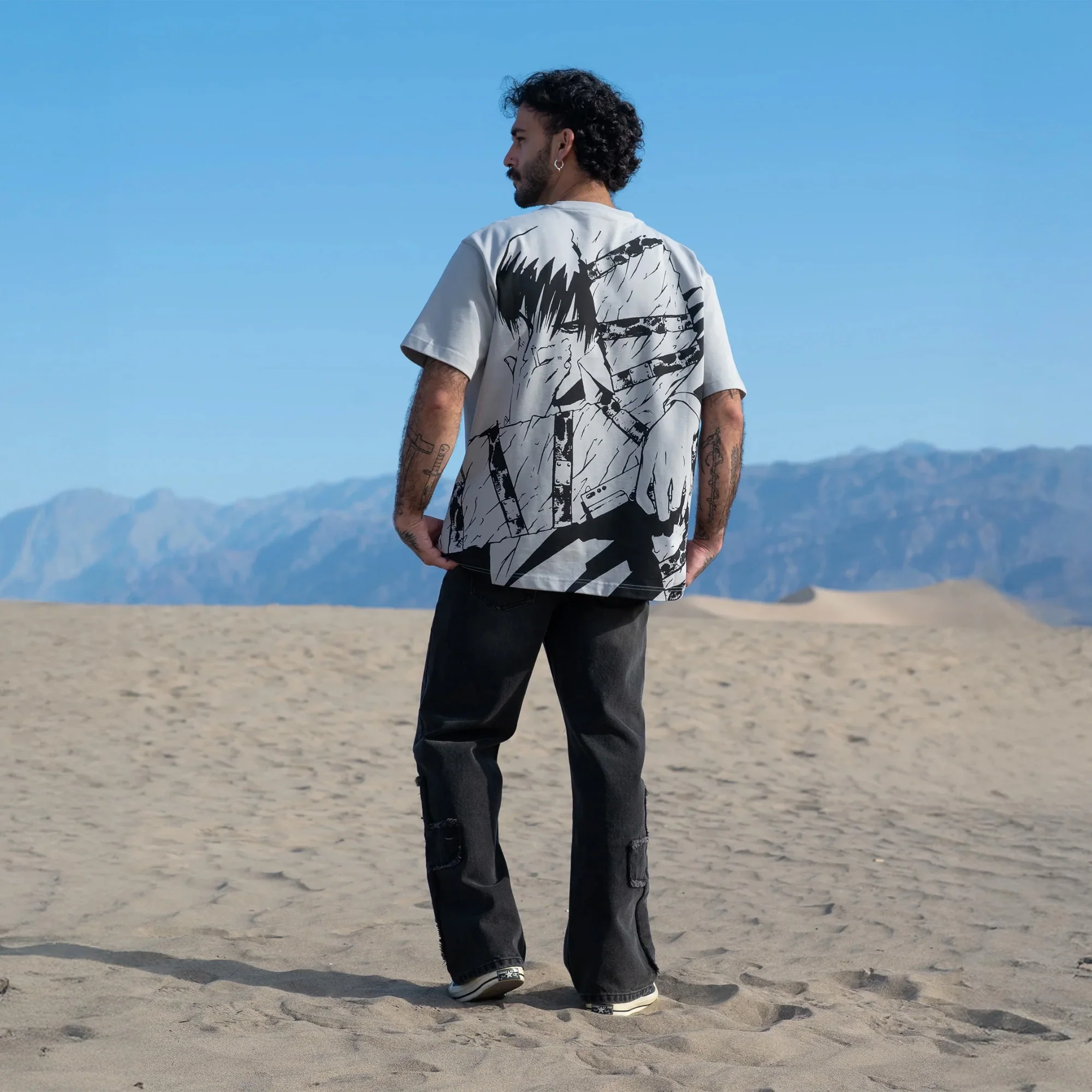 Trigun Wolfwood Steady Hands Tee - Image 11