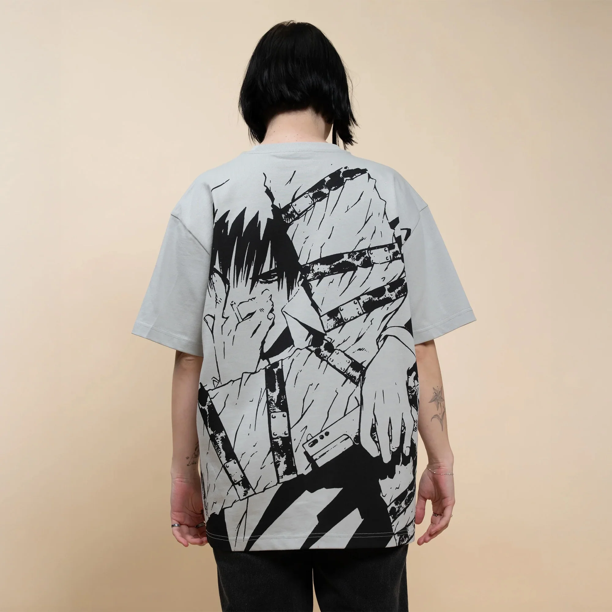 Trigun Wolfwood Steady Hands Tee - Image 6